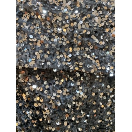 Robe à Sequins Argentée – Robe de Soirée Femme Chic