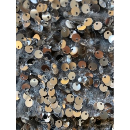 Robe à Sequins Argentée – Robe de Soirée Femme Chic