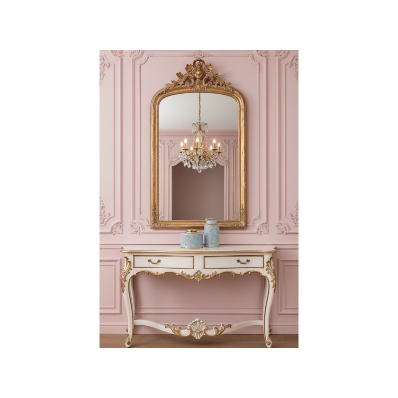 Vase décoratif bleu et doré au motif floral – Élégance et raffinement Vase décoratif bleu et doré au motif floral – Élégance et raffinement