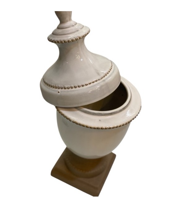 Vase décoratif en céramique émaillée – Élégance intemporelle et charme artisanal