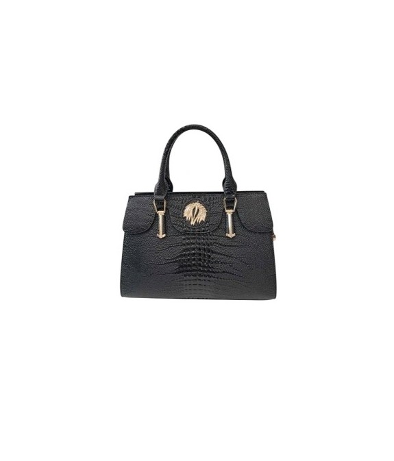 SAC NOIR CRCO BOUCLE DORE