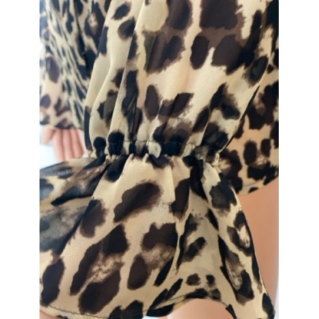 Blouse Léopard Femme Chic