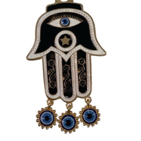 Porte sac-porte clef main de fatma