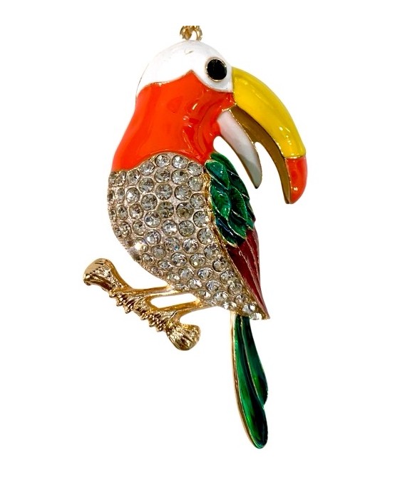 Porte clef perroquet