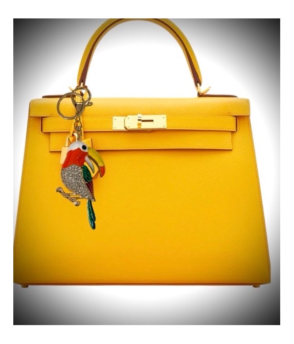 Porte clef perroquet