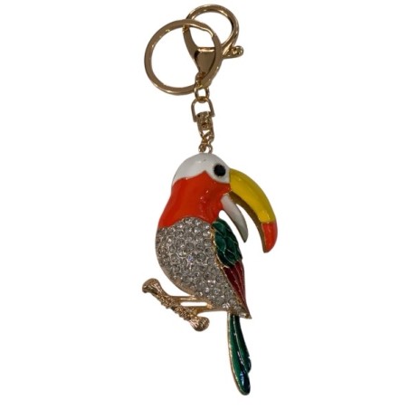 Porte clef perroquet
