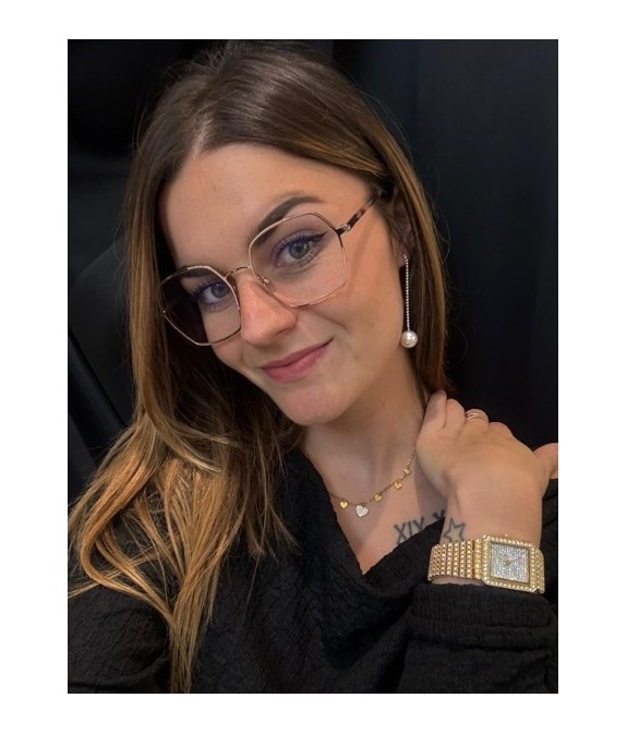 Boucles d’oreilles pendantes en acier inoxydable avec perle