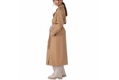 Trench beige femme 100 % coton