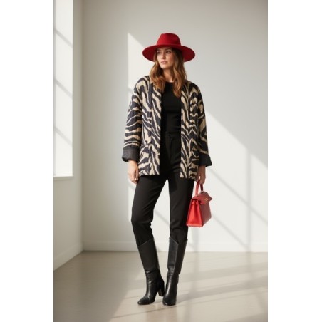 Veste femme imprimée chic et tendance