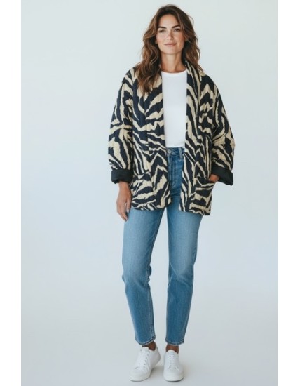 Veste femme imprimée chic et tendance