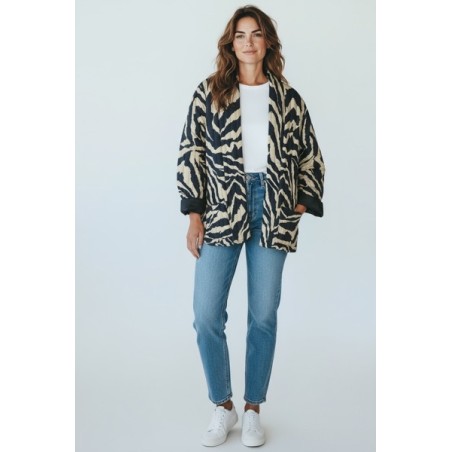 Veste femme imprimée chic et tendance