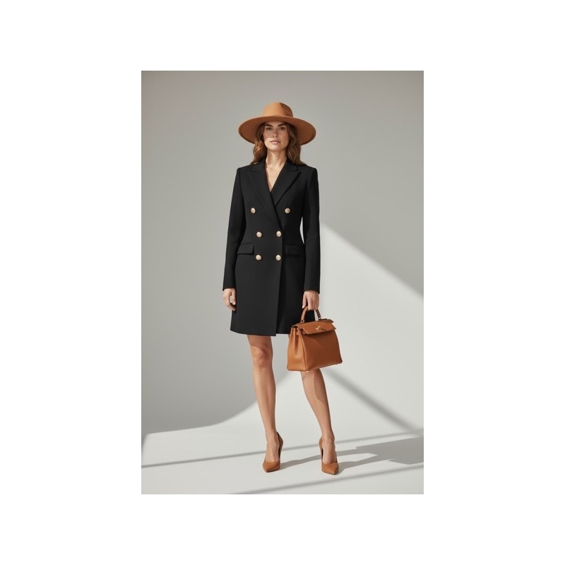 Veste Robe Femme Noire – Élégance Tailleur & Style Intemporel