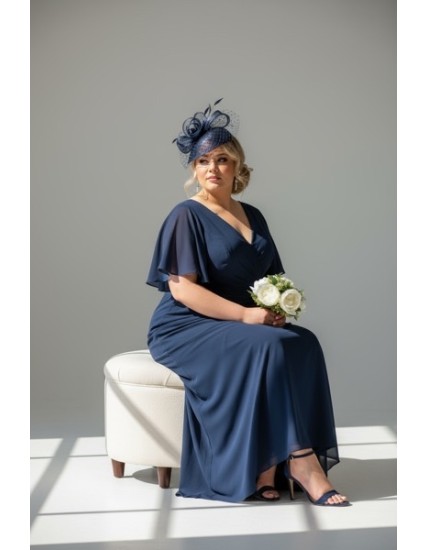 Robe de cérémonie longue grande taille