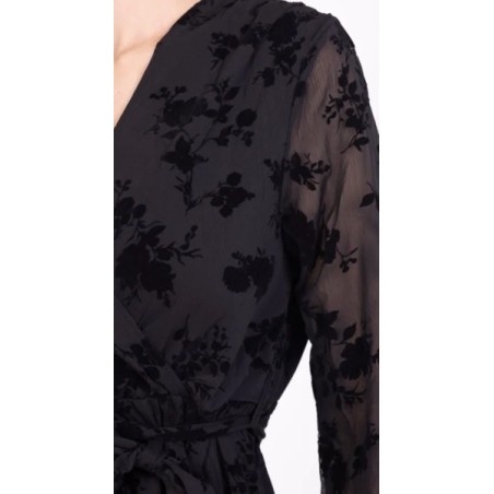 Robe Olivia noir courte
