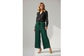 Pantalon plissé femme