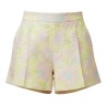 Short brocart fleuri pastel