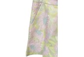 Short brocart fleuri pastel