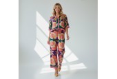 Chemise femme imprimé floral multicolore
