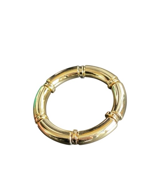 Bracelet jonc doré en résine