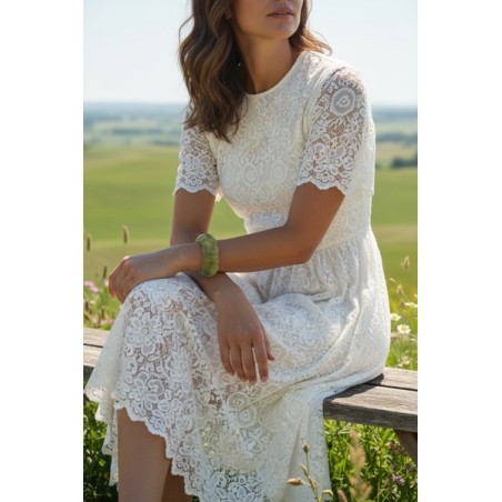 Bracelet vert sauge, bracelet résine femme, bijou bohème chic, accessoire tendance, bracelet large femme, bracelet fait main, bi