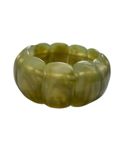 Bracelet vert sauge bohème chic