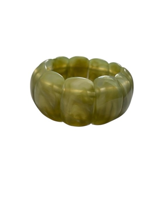 Bracelet vert sauge bohème chic