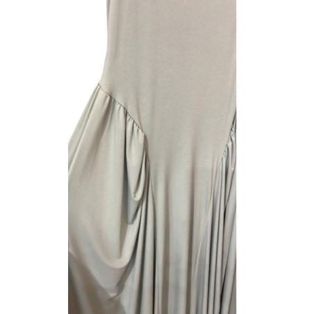 Robe longue fluide en jersey made in FRANCE