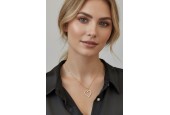 Collier cœur en acier inoxydable