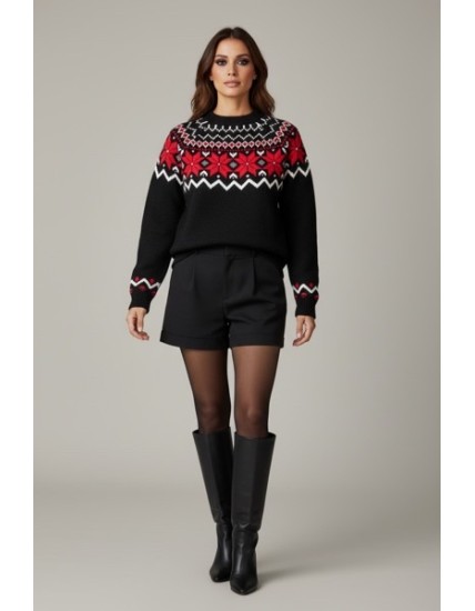 Pull d’hiver nordique | Idée cadeau cosy et tendance