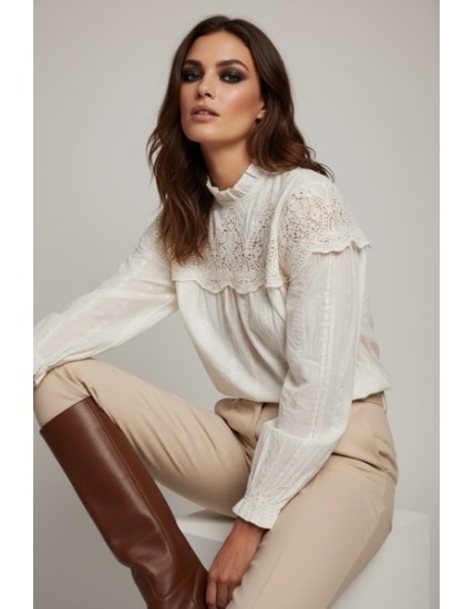 Blouse en coton femme – Élégante, chic et confortable | Nouvelle collection