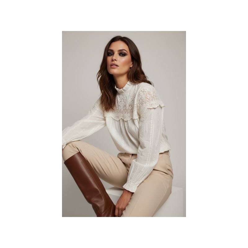 Blouse en coton femme – Élégante, raffinée et confortable