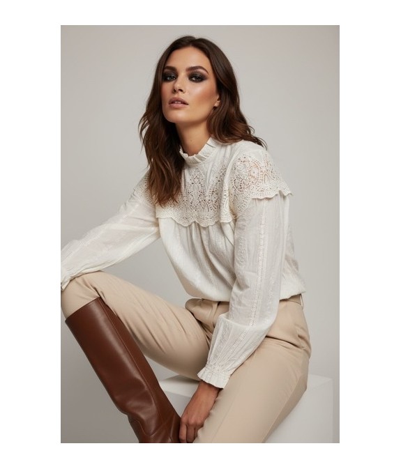 Blouse en coton femme – Élégante, chic et confortable | Nouvelle collection