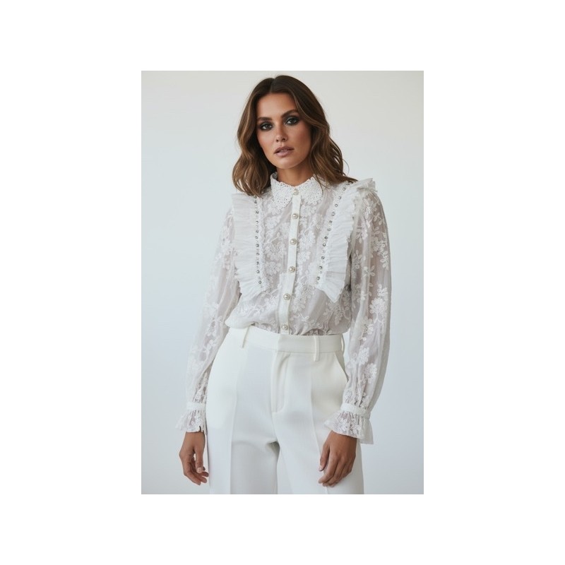 chemisier blanc