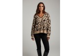 Pull motif léopard tendance – Doux, chaud et stylé pour un look moderne