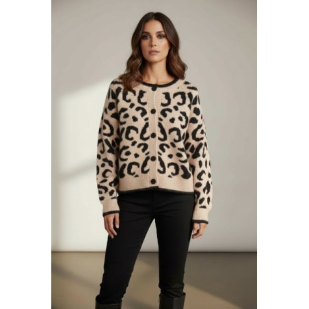 Gilet Femme Imprimé Léopard Chic & Tendance