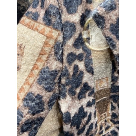 Veste femme imprimée motif animal – Veste chic léopard & baroque tendance