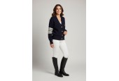 Gilet cardigan marine style chic & sportif