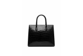 Sac à Main Croco Vernis Noir Sac à Main Croco Vernis Noir