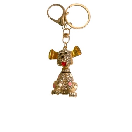 Porte-clés Éléphant Ganesha Doré – Bijou Porte-Clés Élégant et Porte-Bonheur